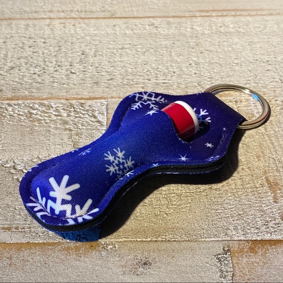 3 for $15 Lip Balm Holder + Keychain Snowflakes - Picture 3 of 4